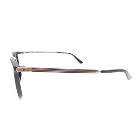 Gucci GG 1151 CVS Black Silver Green Red Eyeglasses Frames 52-18 145 Italy - Picture 7 of 12